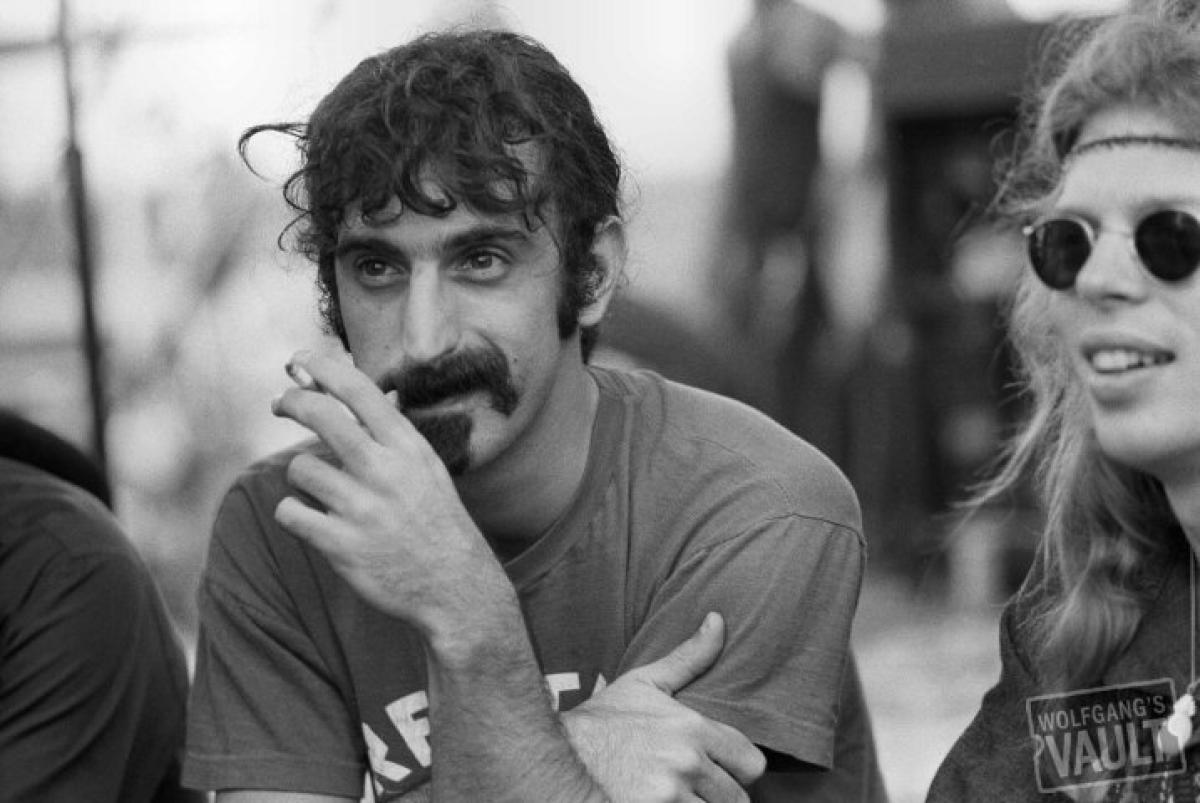 Frank Zappa Vintage Concert Fine Art Print from Atlantic City Race