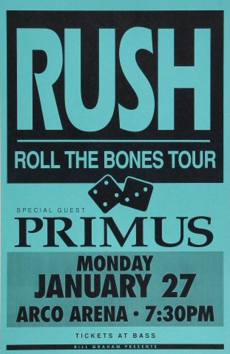 rush tour dates 1992