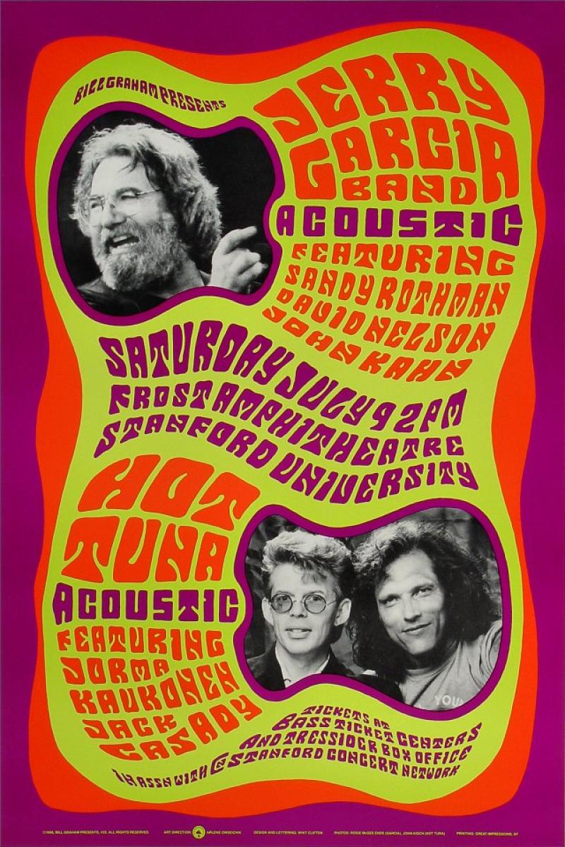 jerry garcia band poster jerry garcia band poster