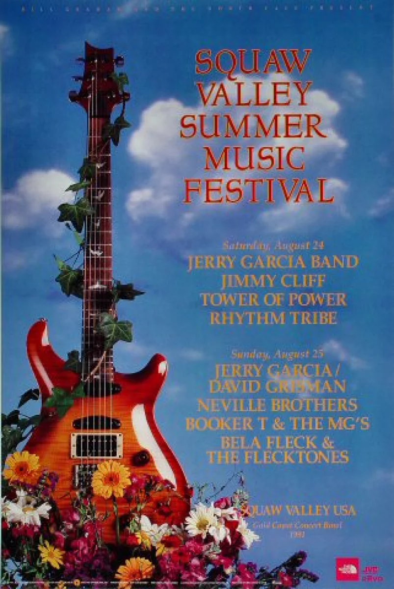 Squaw Valley Summer Music Festival Vintage Concert Poster from Squaw