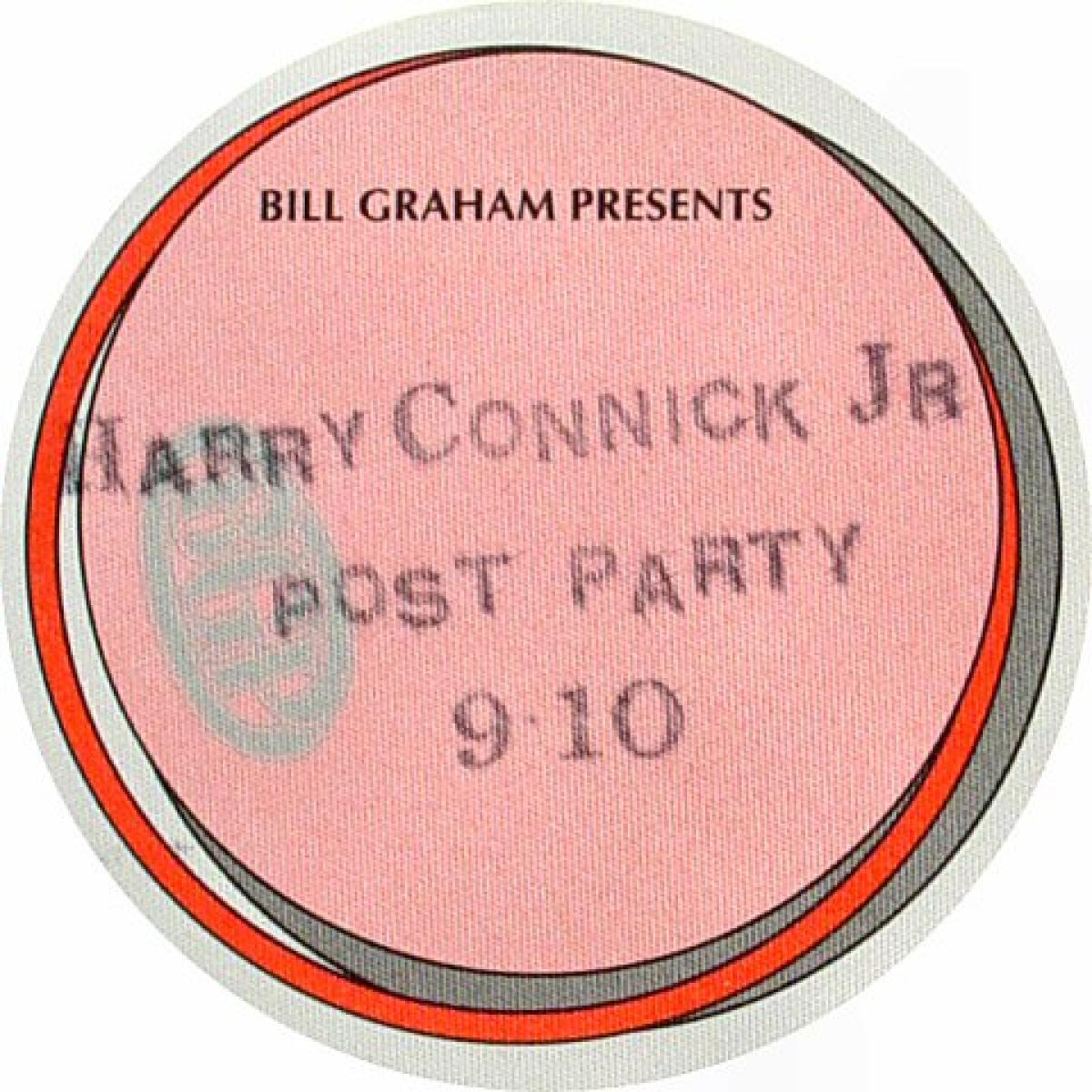 Harry Connick Jr. Backstage Passes & Laminates at Wolfgang's