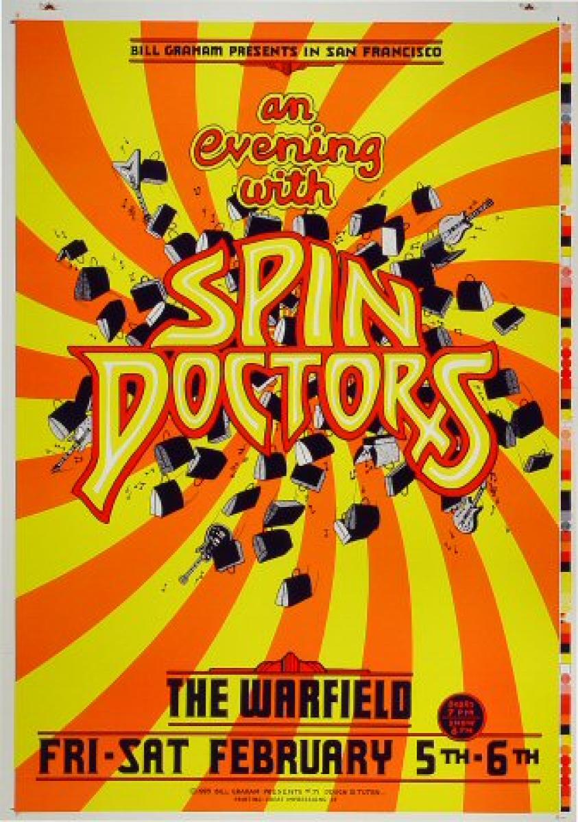 Spin Doctors Posters At Wolfgang S