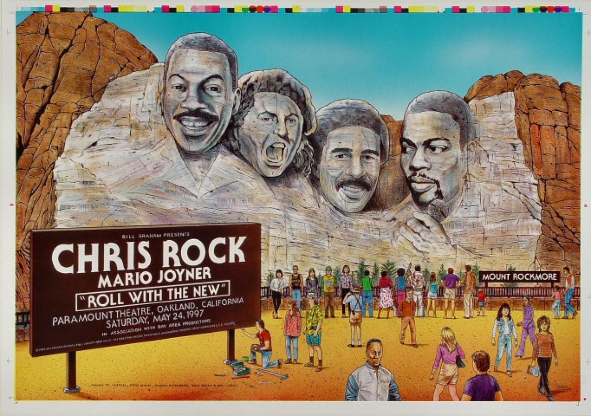 Chris Rock Vintage Concert Proof from Paramount Theatre, May 24, 1997 ...