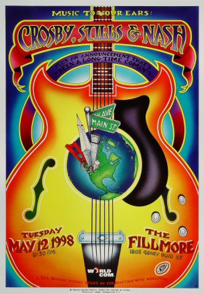 Crosby, Stills & Nash Posters at Wolfgang's