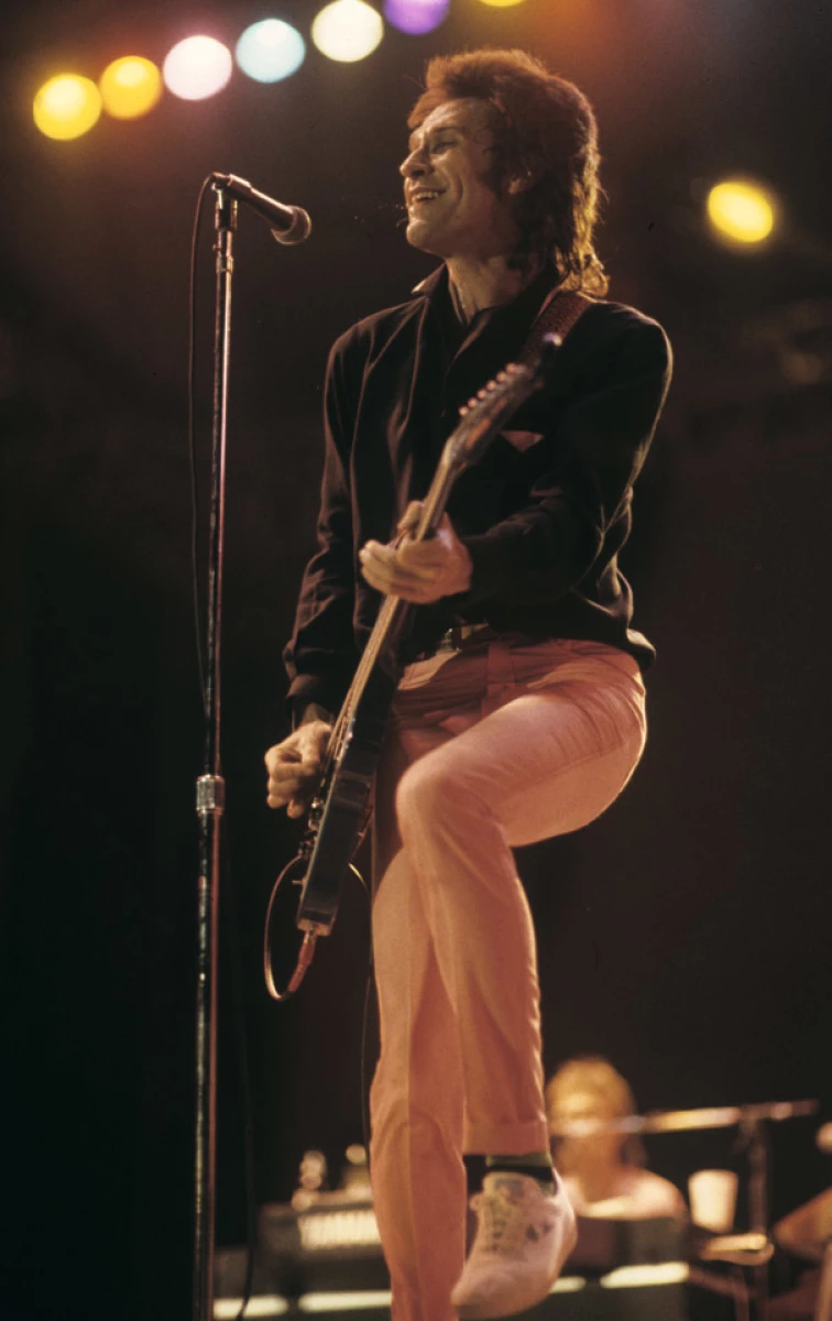 Ray Davies Vintage Concert Photo Fine Art Print from Blockbuster