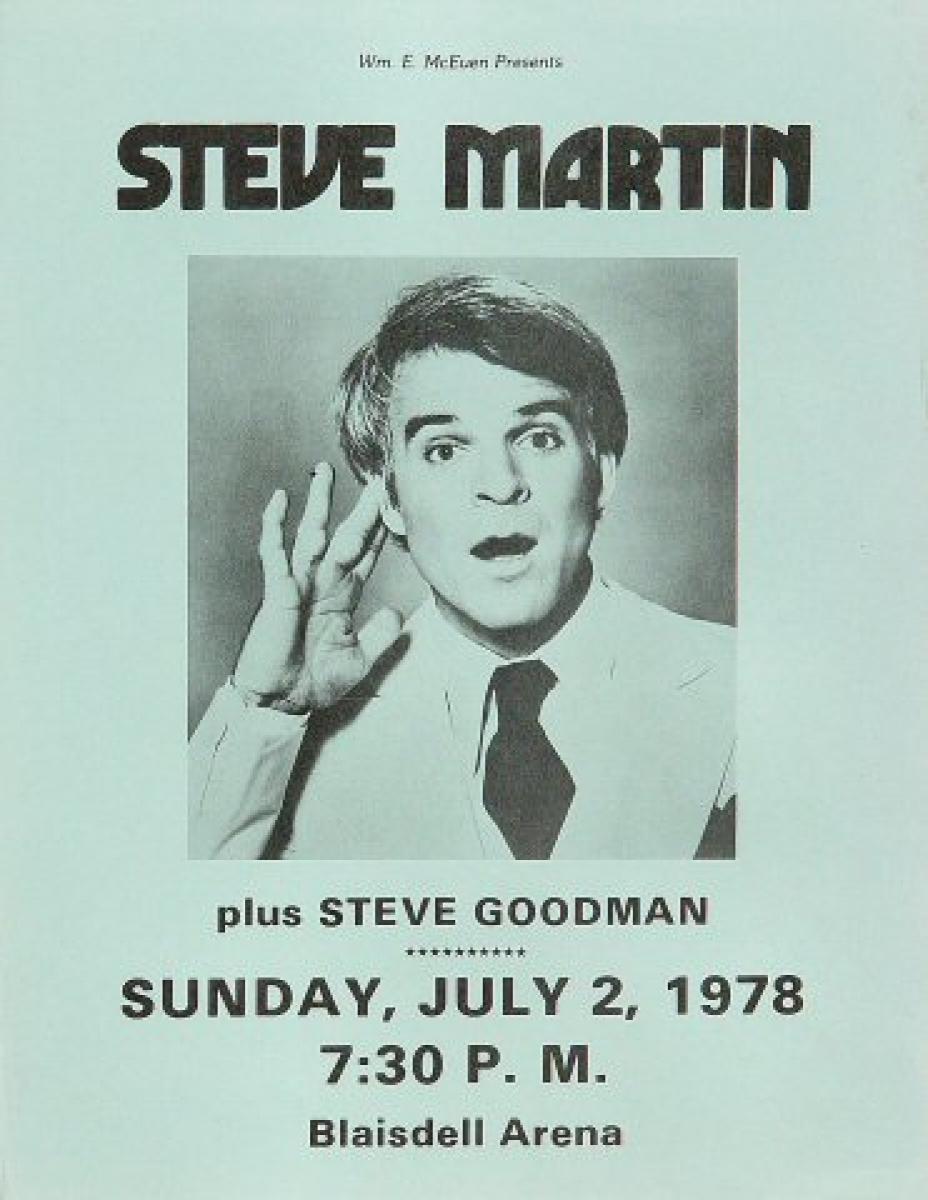 steve martin tour dates 1978