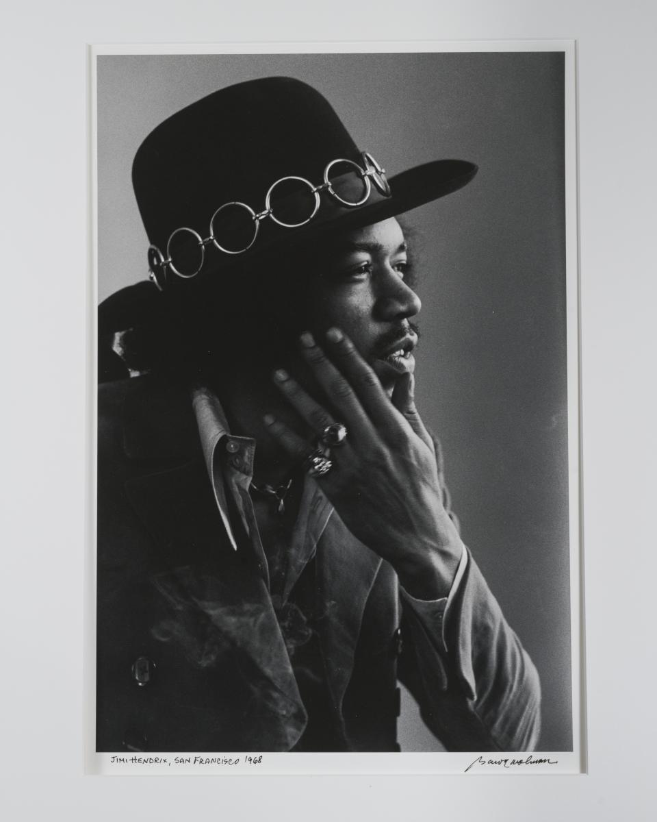 Jimi Hendrix Vintage Concert Photo Fine Art Print from Travelodge Motel, 1968 at Wolfgang's