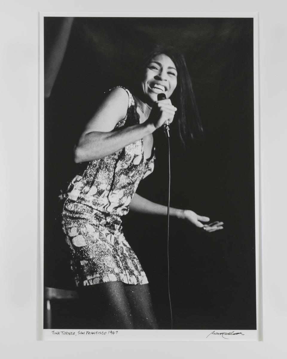 Tina Turner Vintage Concert Fine Art Print from Hungry I, 1967 at