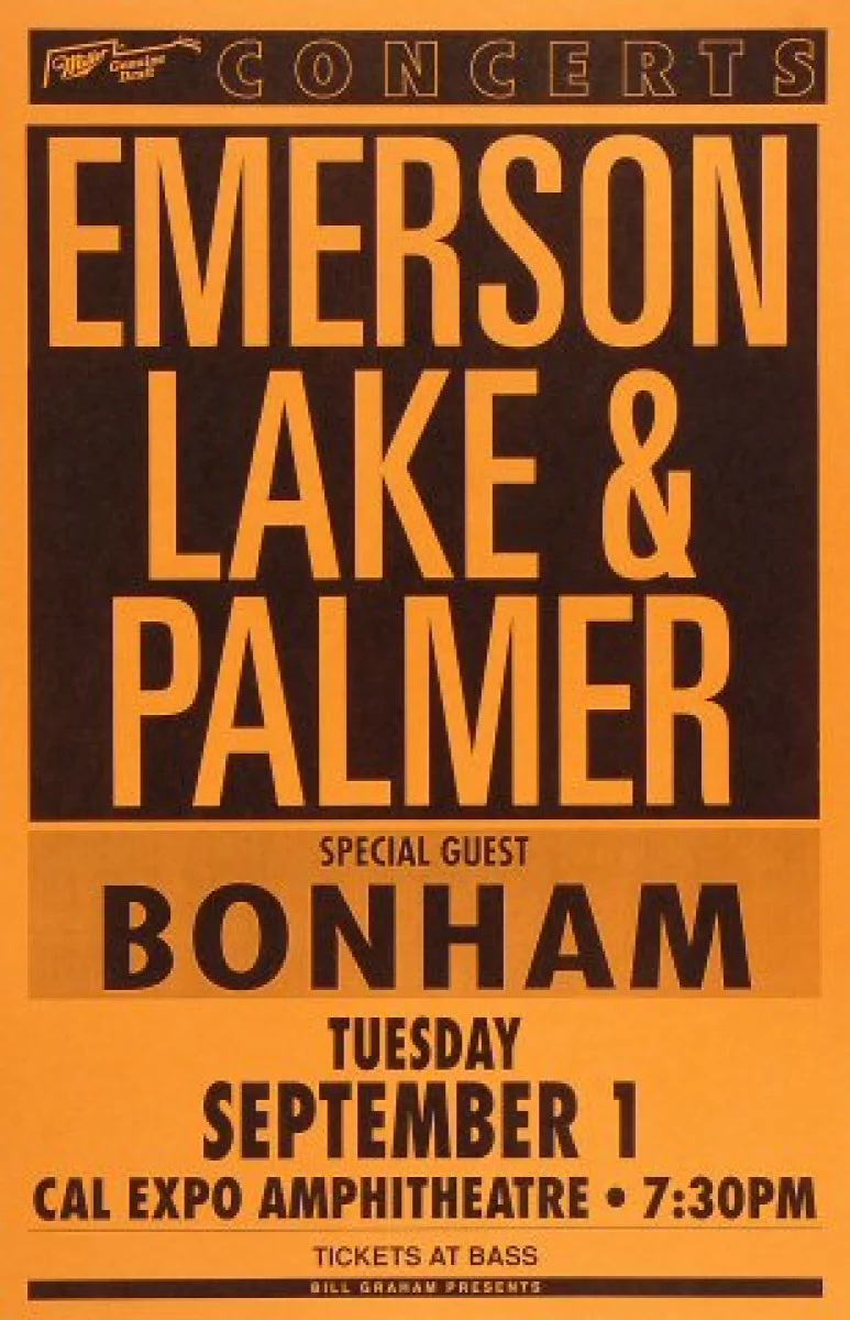 Emerson Lake And Palmer Poster 13x19" Quality Print 