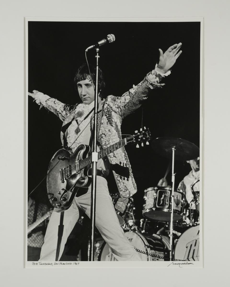 Pete Townshend Vintage Concert Photo Fine Art Print from Cow Palace