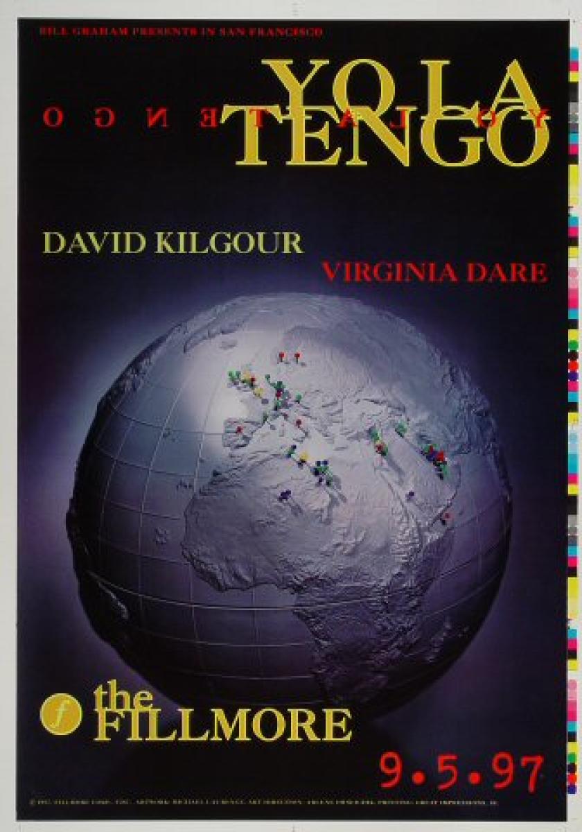 Yo La Tengo Posters at Wolfgang's