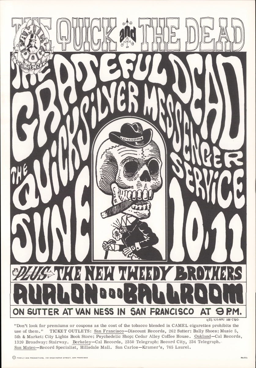 Good Records to Go Grateful Dead - Skull T-Shirt Medium