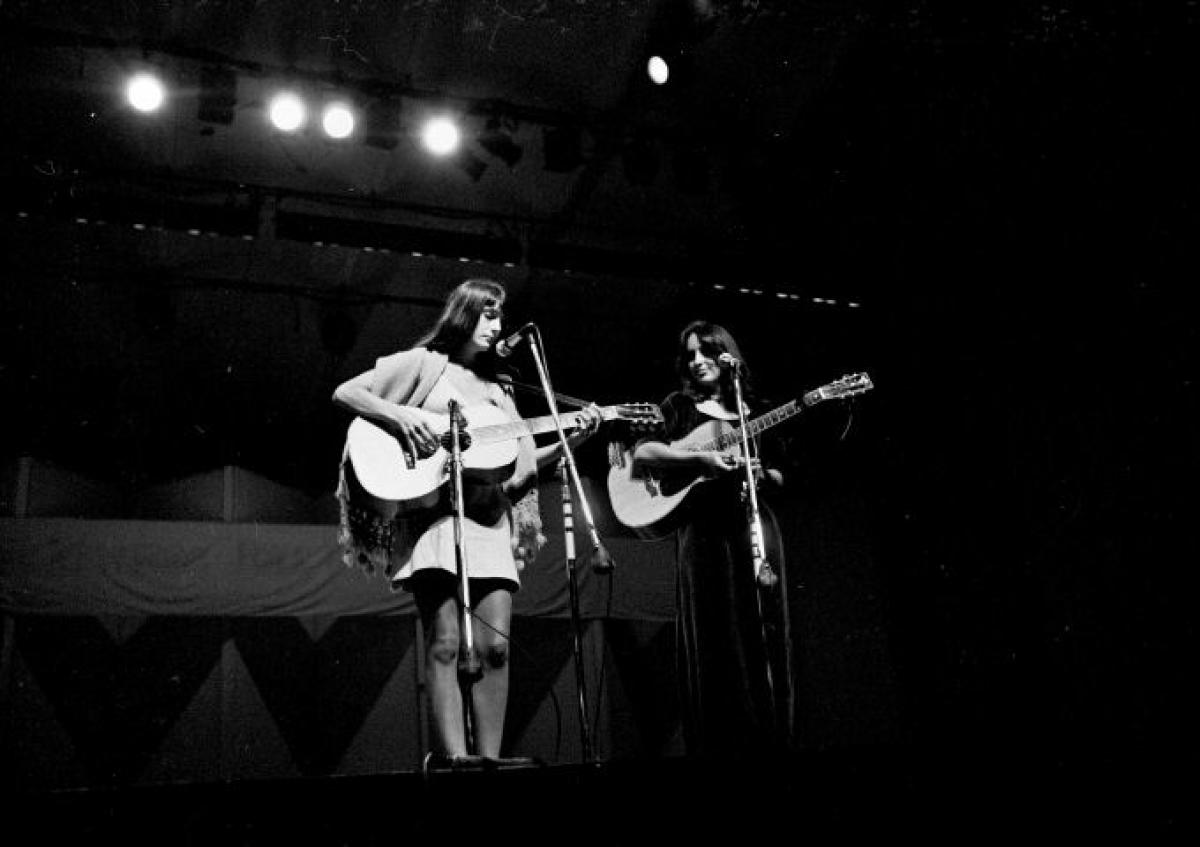 Joan Baez Vintage Concert Photo Fine Art Print from Festival