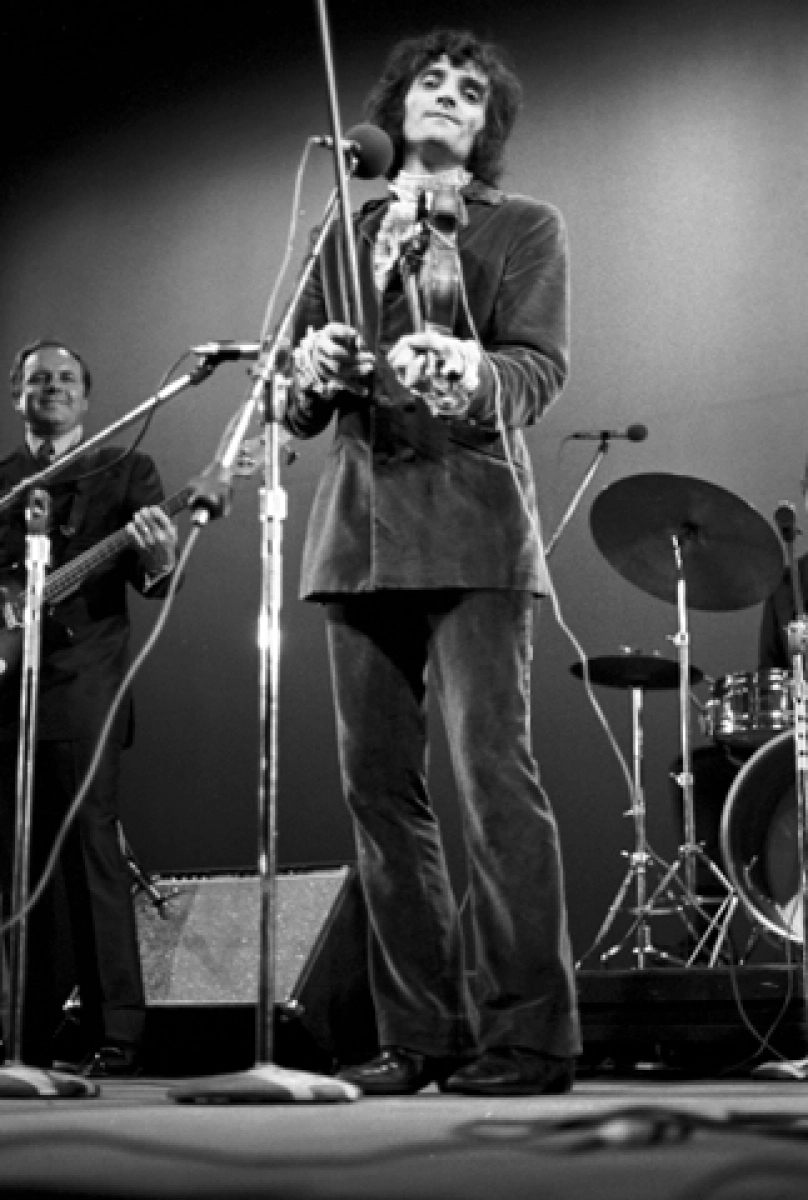 Doug Kershaw Vintage Concert Photo Fine Art Print from Festival Field