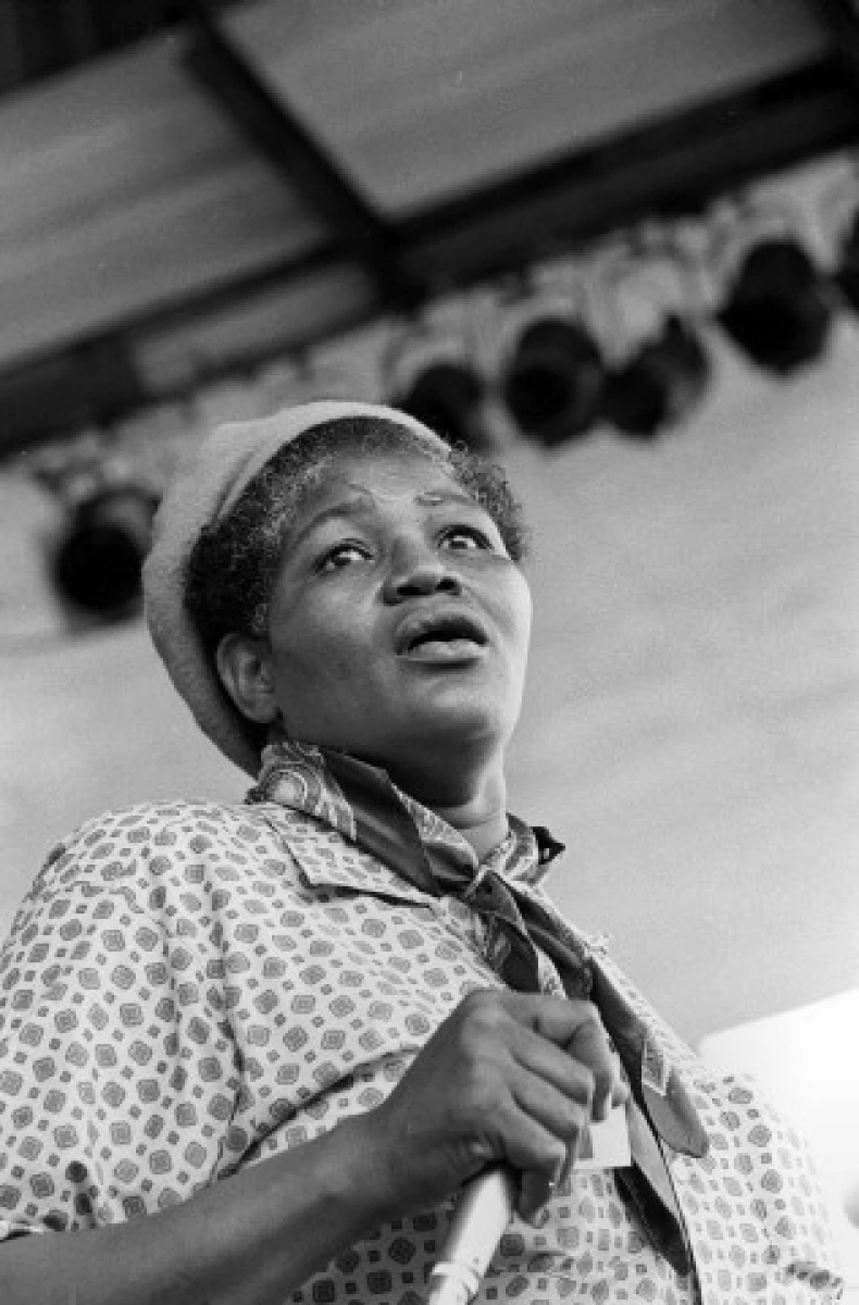 Big Mama Thornton Vintage Concert Photo Fine Art Print from Festival Field,  Jul 20, 1969 at Wolfgang's