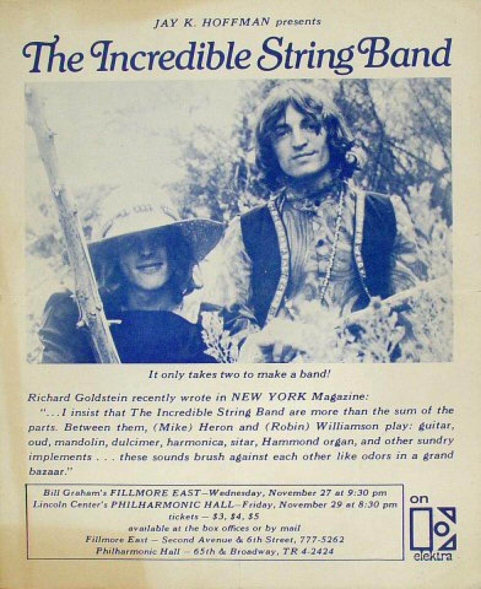 incredible string band shirt