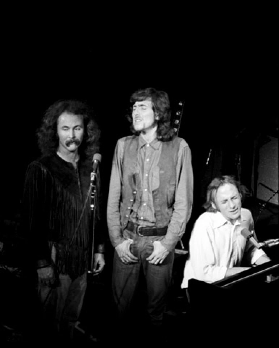 Crosby, Stills & Nash Vintage Concert Photo Fine Art Print from ...