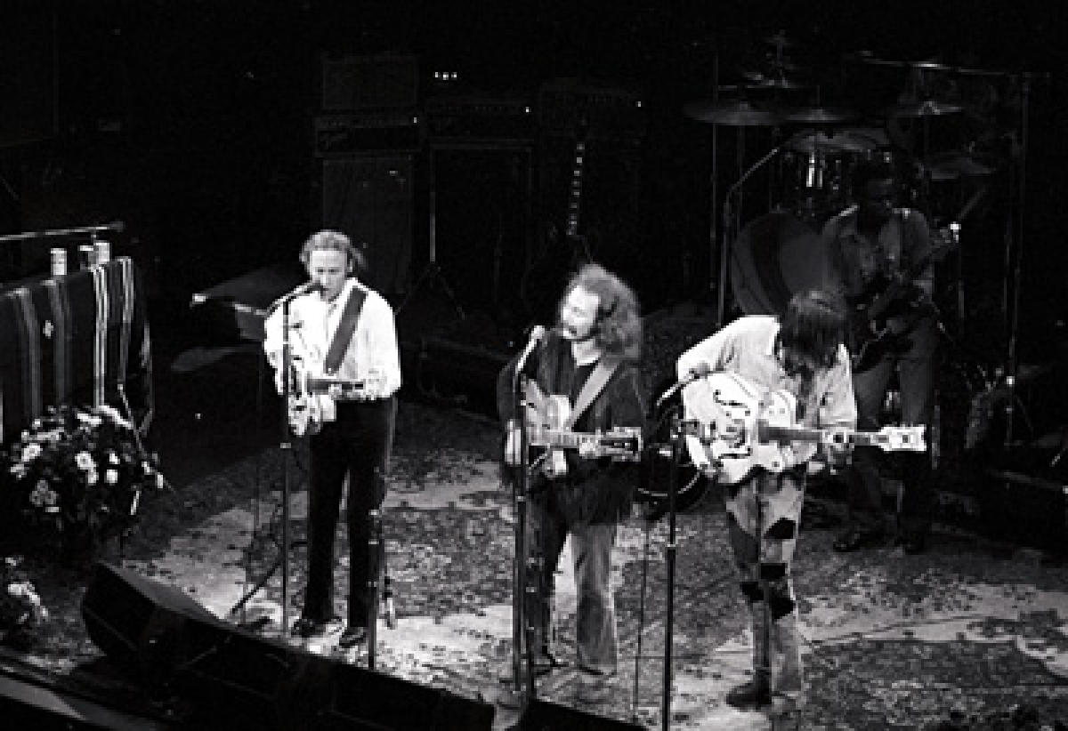 Crosby, Stills, Nash & Young Vintage Concert Photo Fine Art Print from Fillmore East, Jun 2