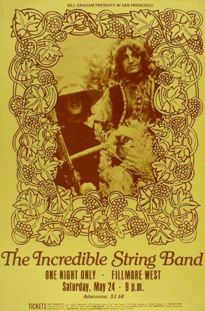 incredible string band shirt