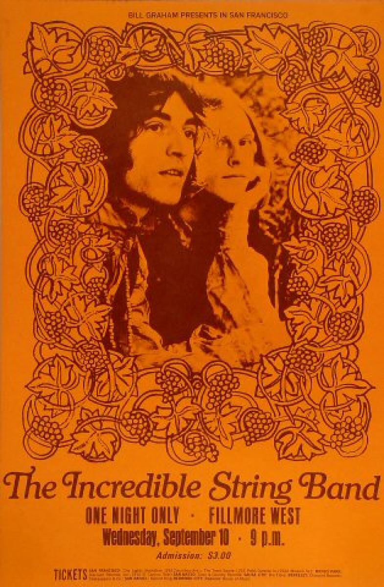 incredible string band shirt