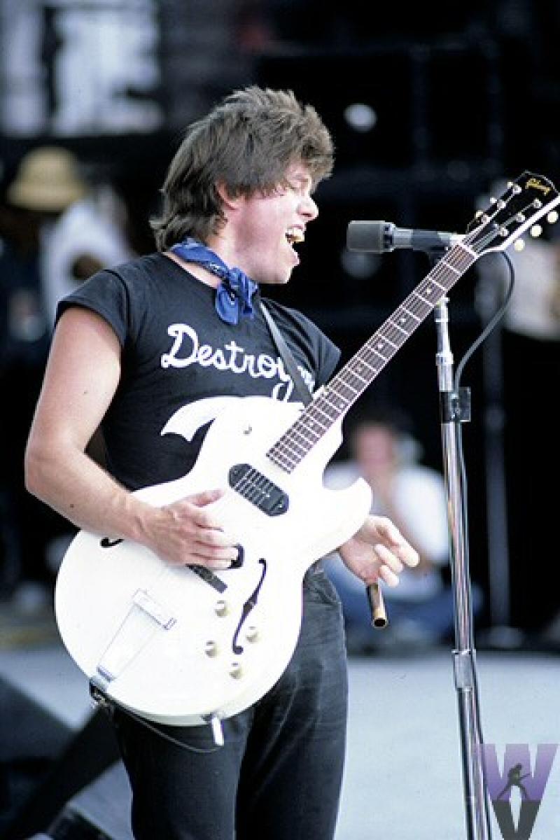 George Thorogood Vintage Concert Photo Fine Art Print from JFK Stadium