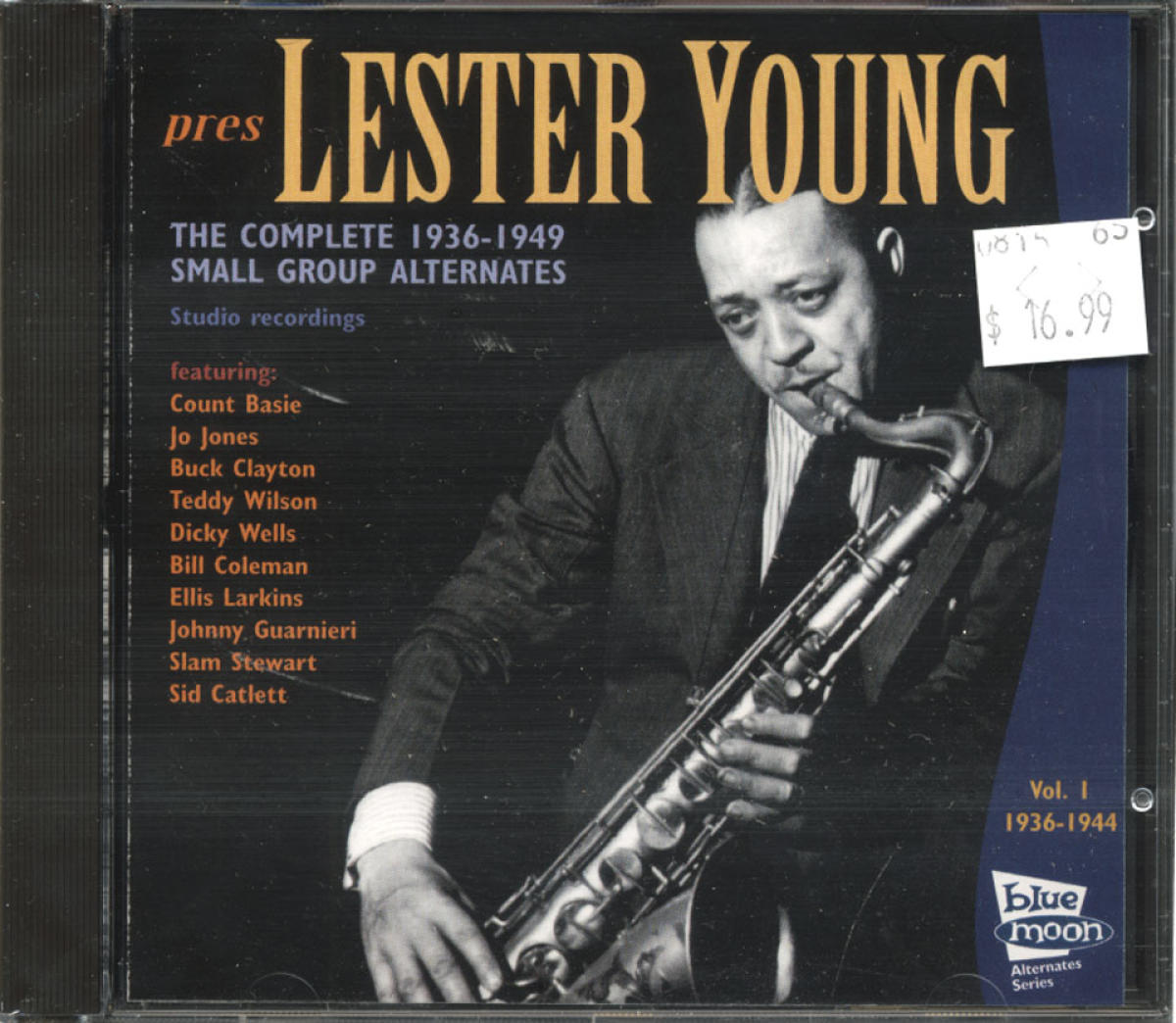 Lester Young CD, 1995 at Wolfgang's