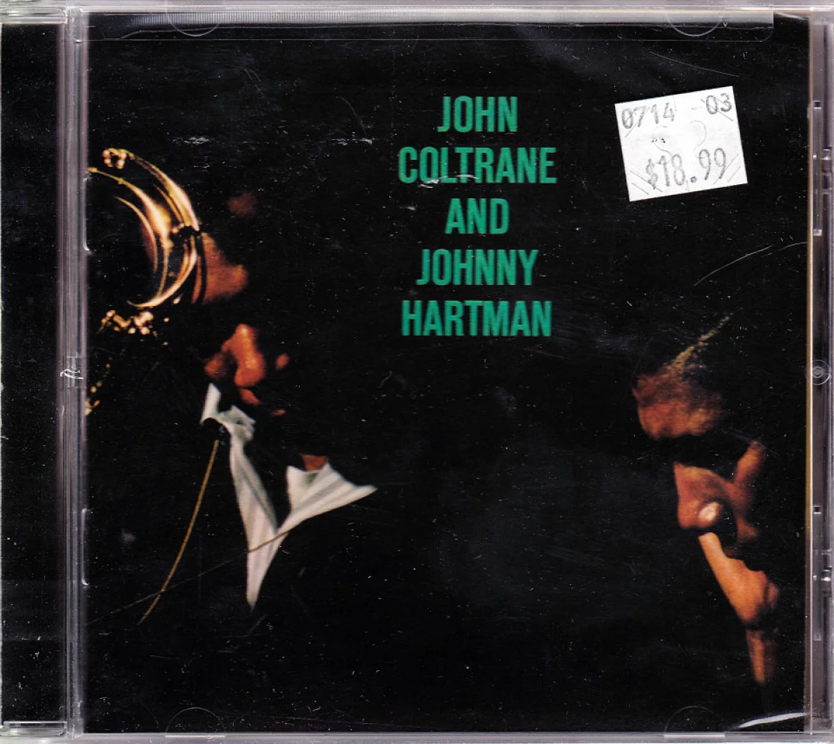 John Coltrane and Johnny Hartman CD at Wolfgang's