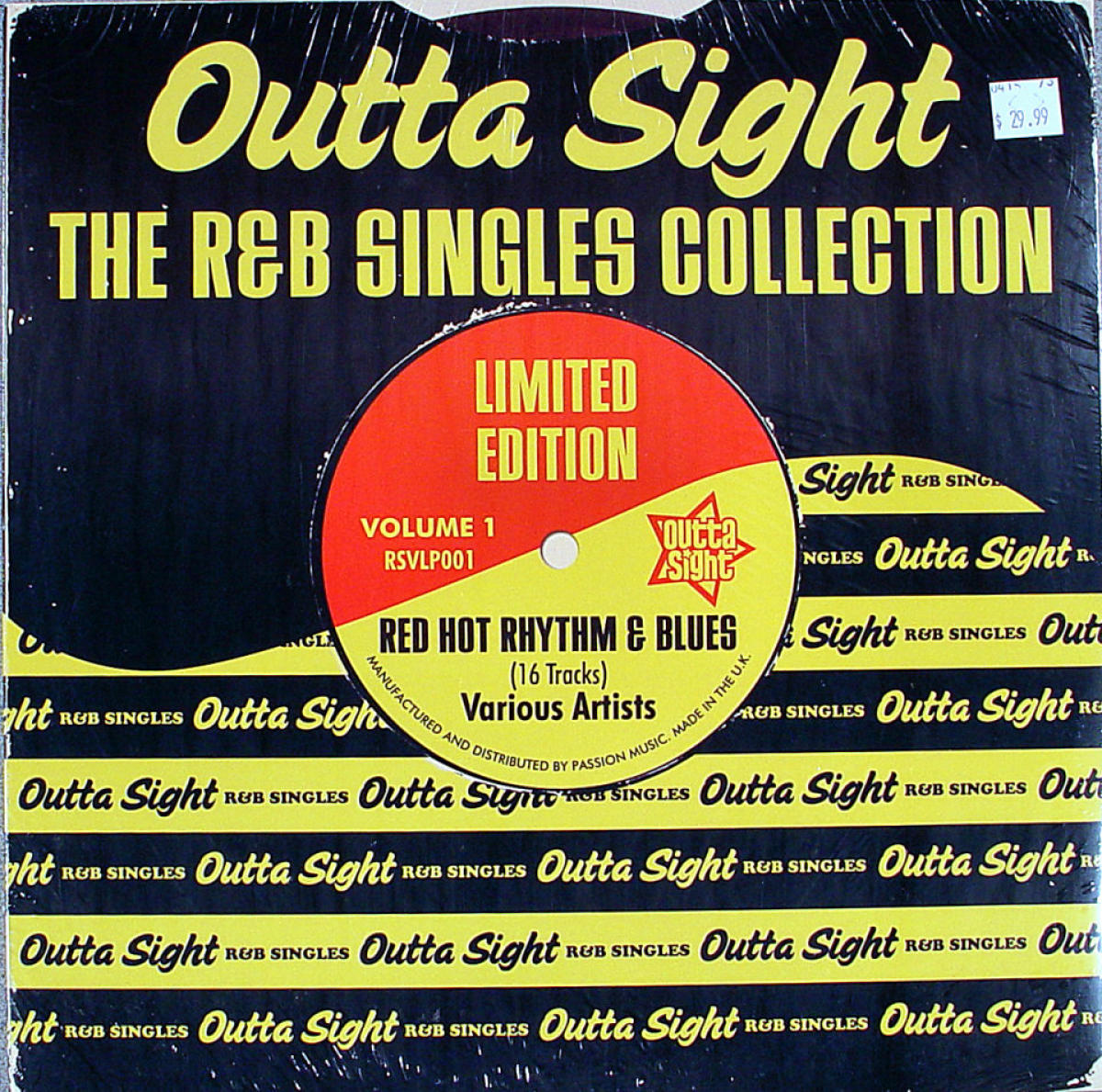 The R&B Singles Collection Vinyl 12" At Wolfgang's