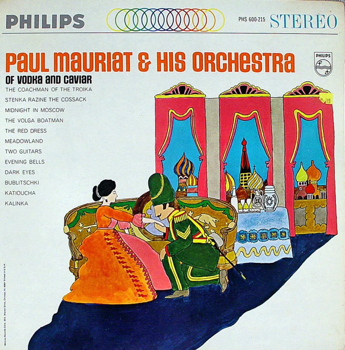 Paul Mauriat And His Orchestra Vinyl 12