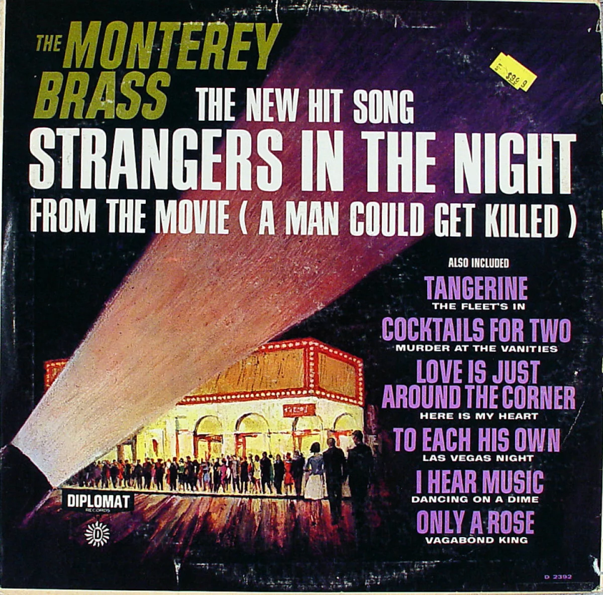 The Monterey Brass - The New Hit Song Strangers In The Night From