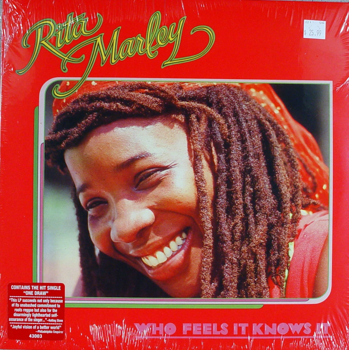 RITA MARLEY - PLAY PLAY PLAY(7inchレゲェ) - レコード
