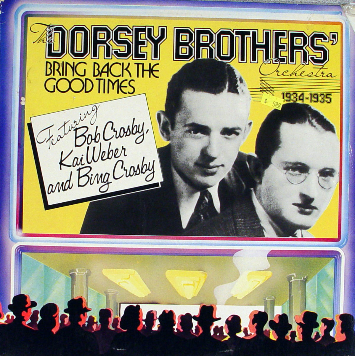 The Dorsey Brothers Orchestra 1934-1935 Vinyl 12