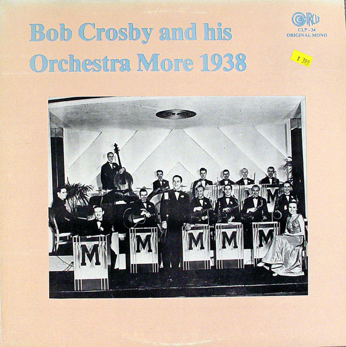 Bob Crosby And His Orchestra At Wolfgang's