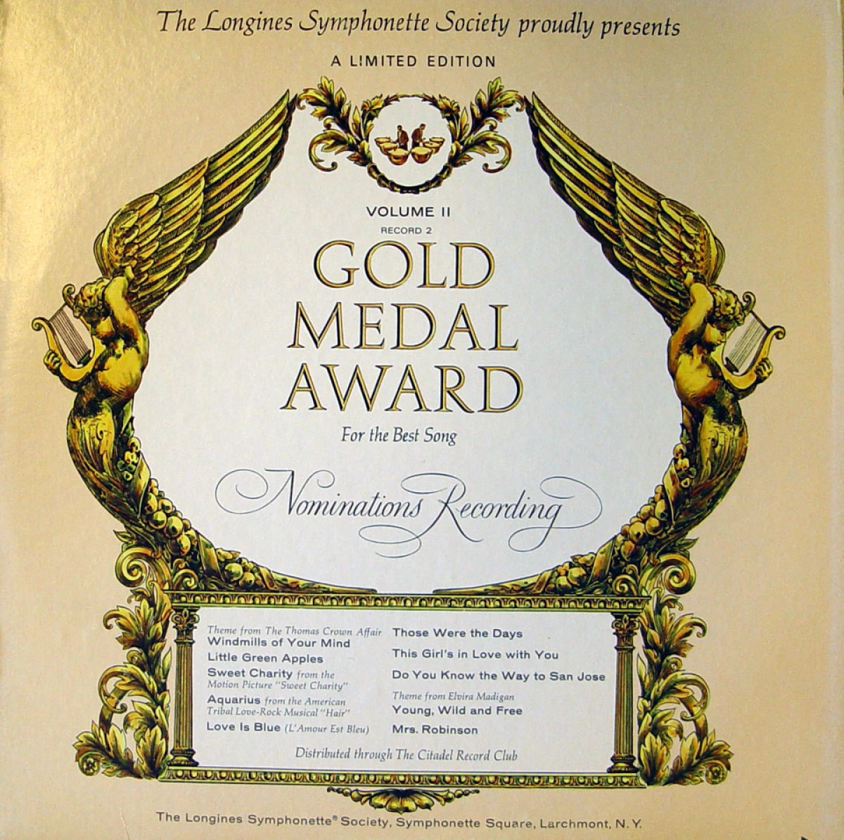 Gold Medal Award Volume II Vinyl 12