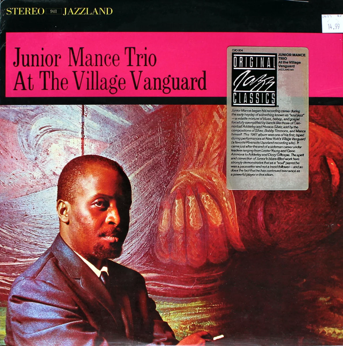 Junior Mance Trio Vinyl 12