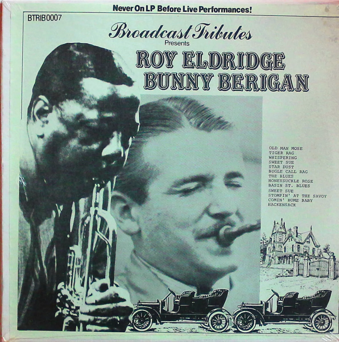 Roy Eldridge / Bunny Berigan Vinyl 12