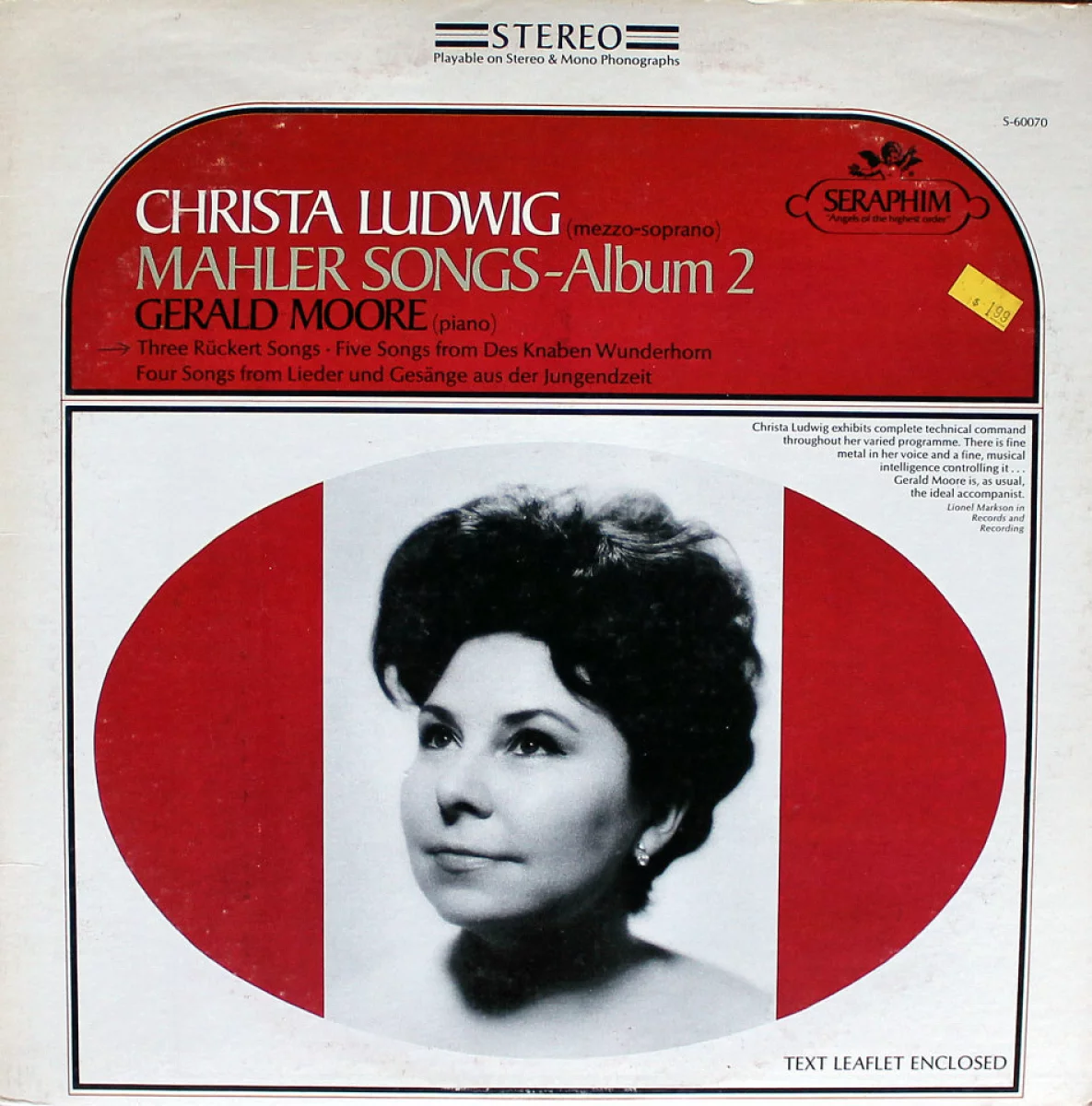 Wolfgang's　1960　at　Christa　Vinyl　Ludwig　12