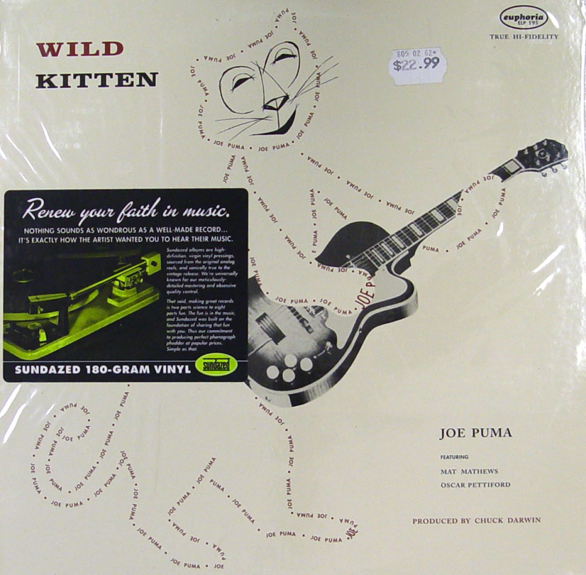 Borradura pirámide Vadear Joe Puma Vinyl 12", 2000 at Wolfgang's