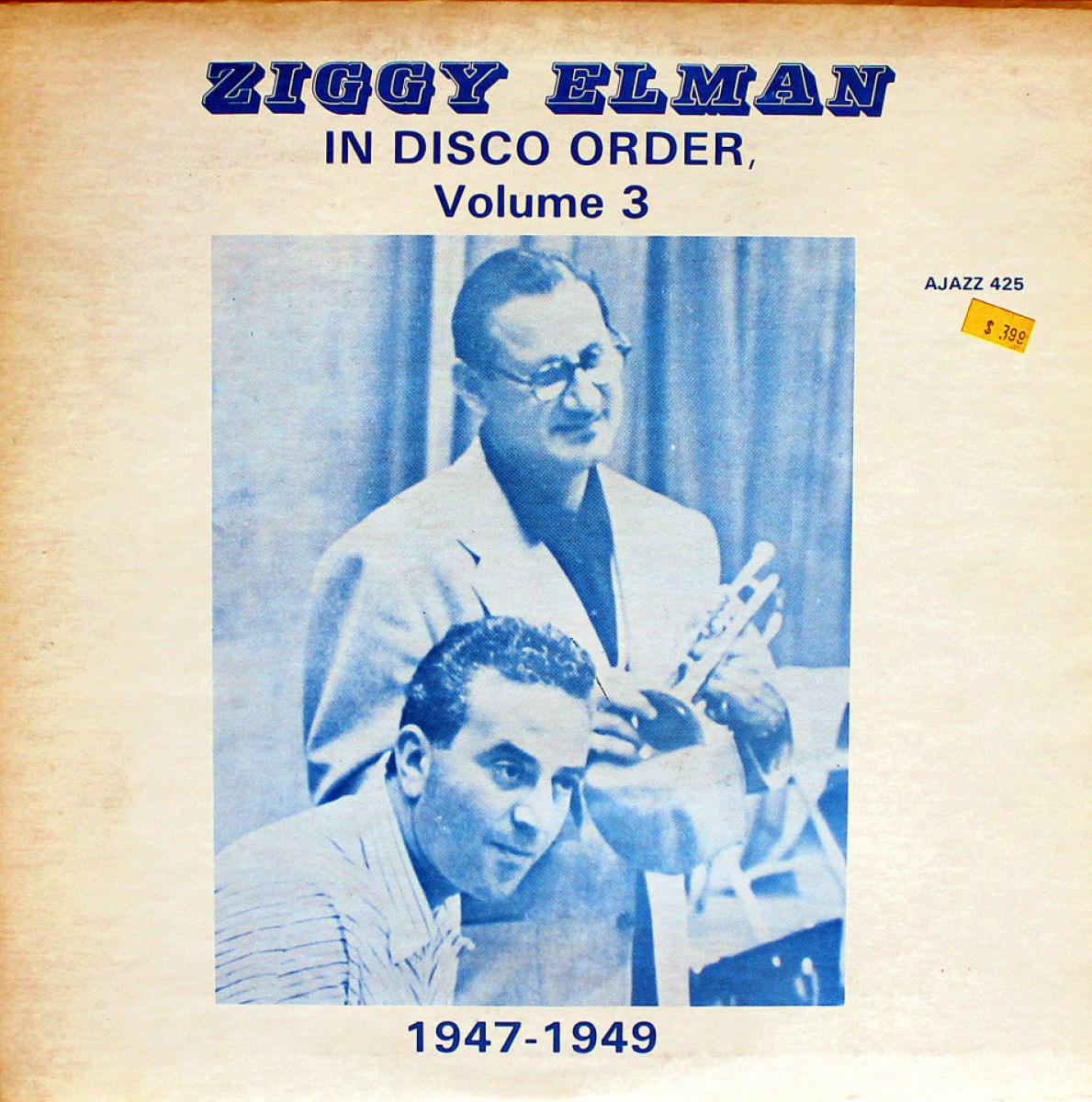 Ziggy Elman Vinyl 12 At Wolfgangs 4543