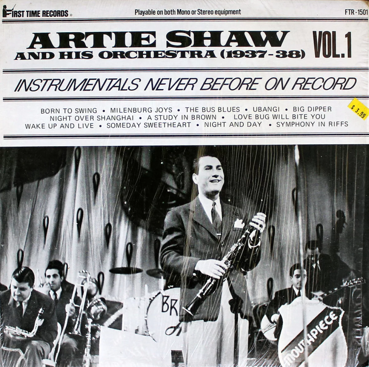 Artie Shaw and His Orchestra Vinyl 12