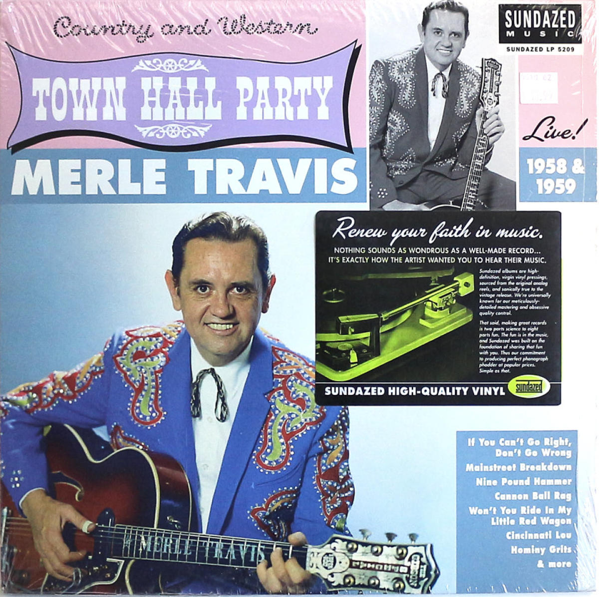 Merle Travis Vinyl 12
