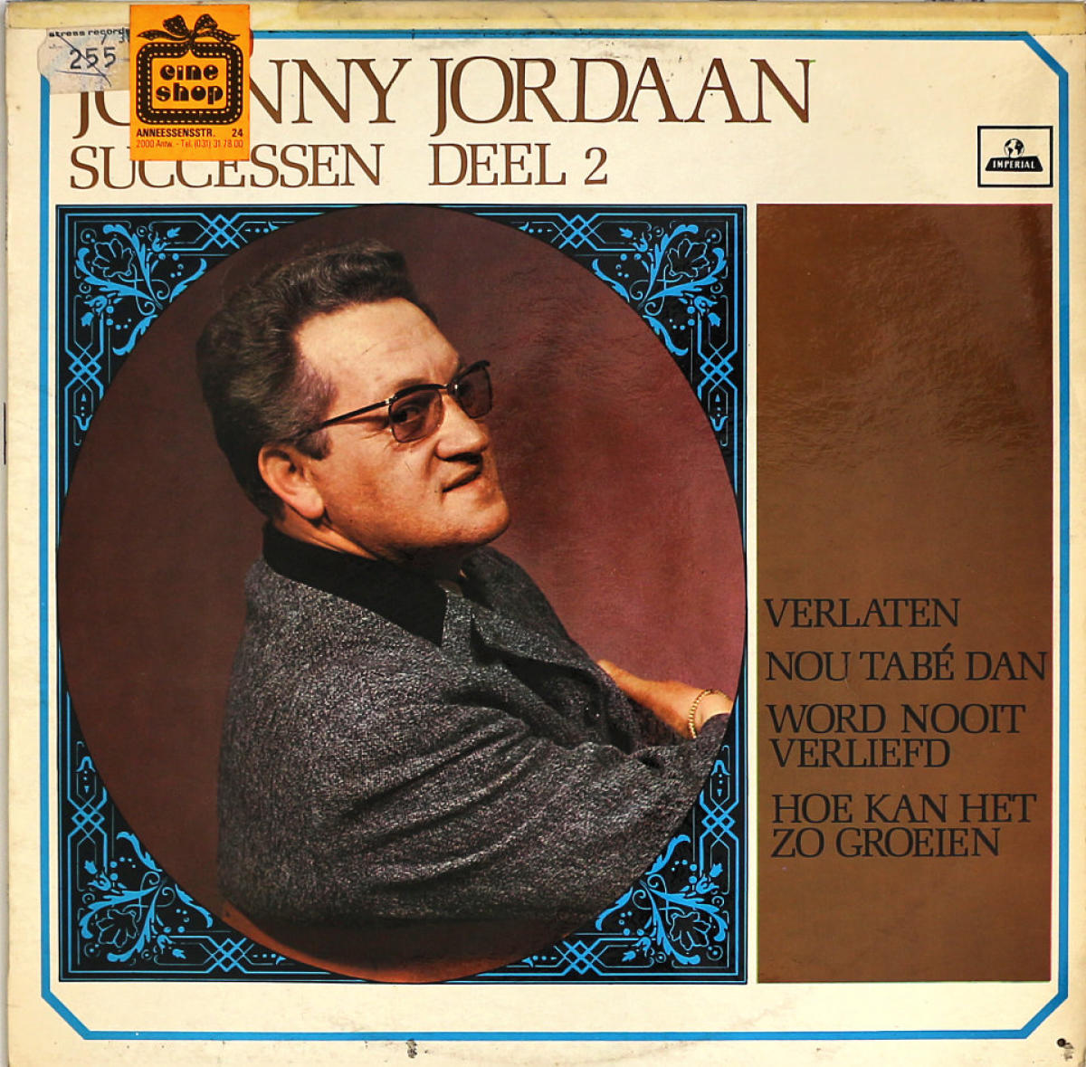 Johnny Jordaan Vinyl 12