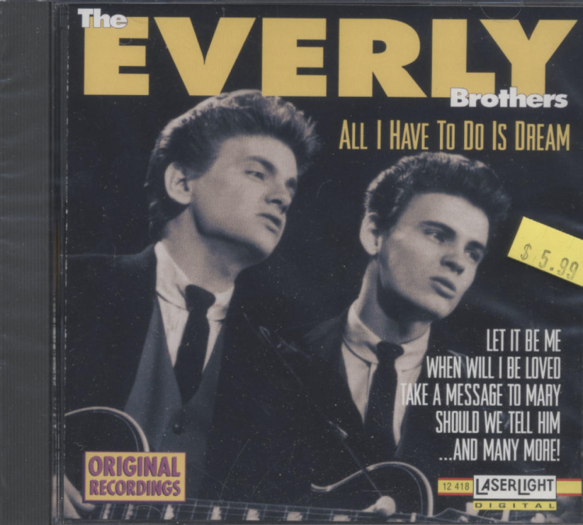 The Everly Brothers CD at Wolfgang's