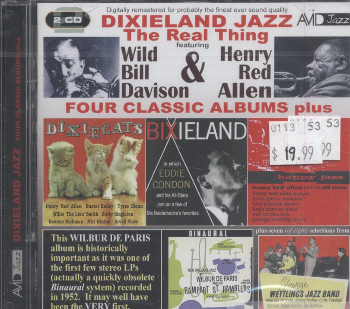 Dixieland Jazz CD, 2009 at Wolfgang's