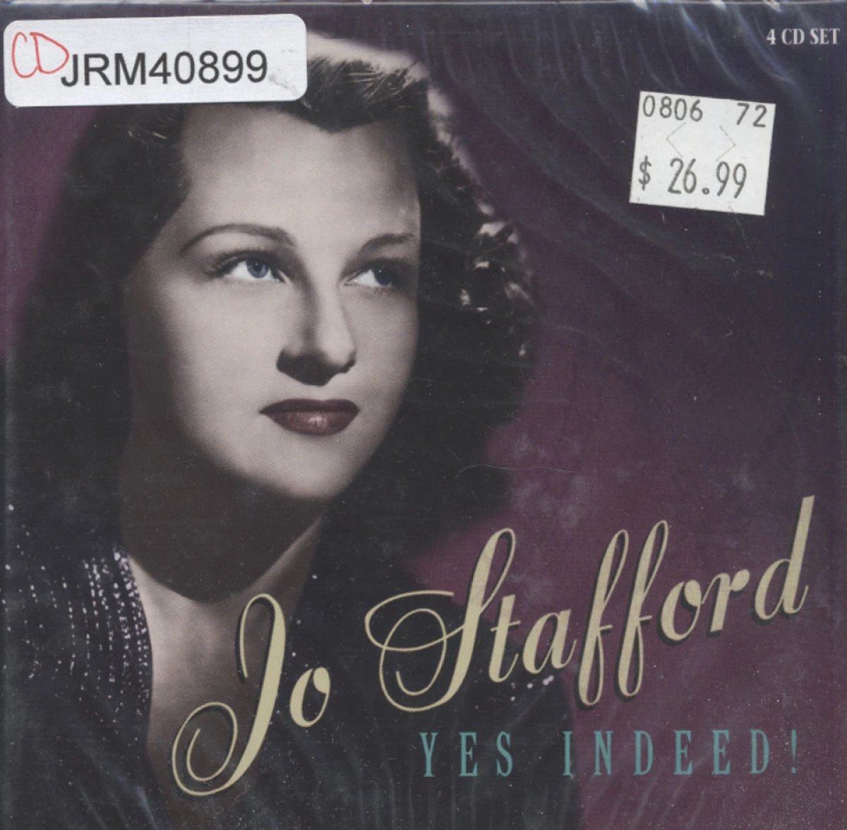 Jo Stafford CD, 2001 at Wolfgang's