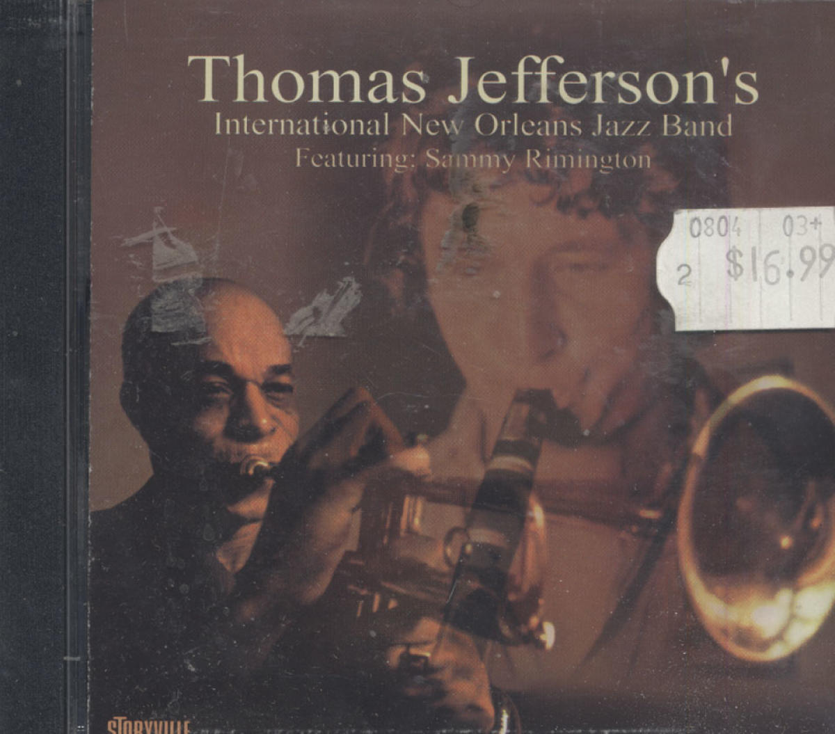 Thomas Jefferson's International New Orleans Jazz Band CD, 2002 at ...