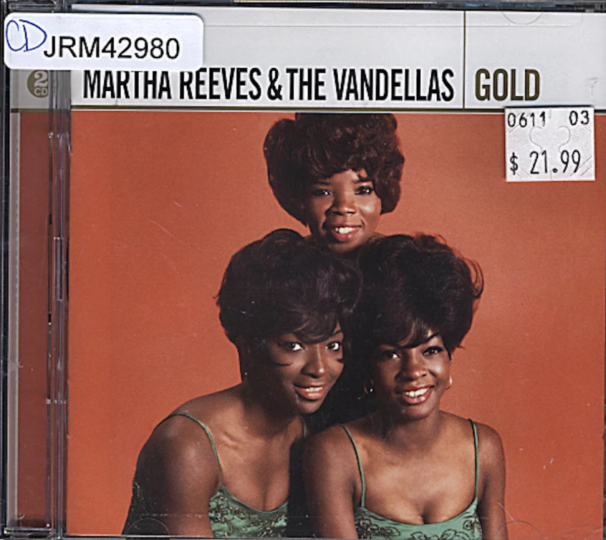 Martha Reeves & The Vandellas CD, 2006 at Wolfgang's