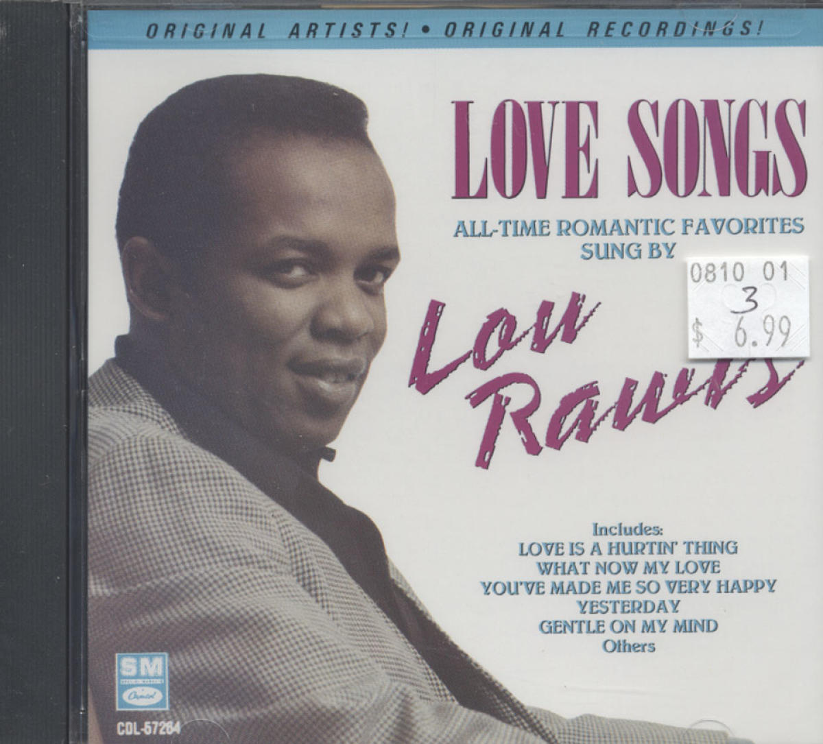Lou Rawls CD, 1990 at Wolfgang's