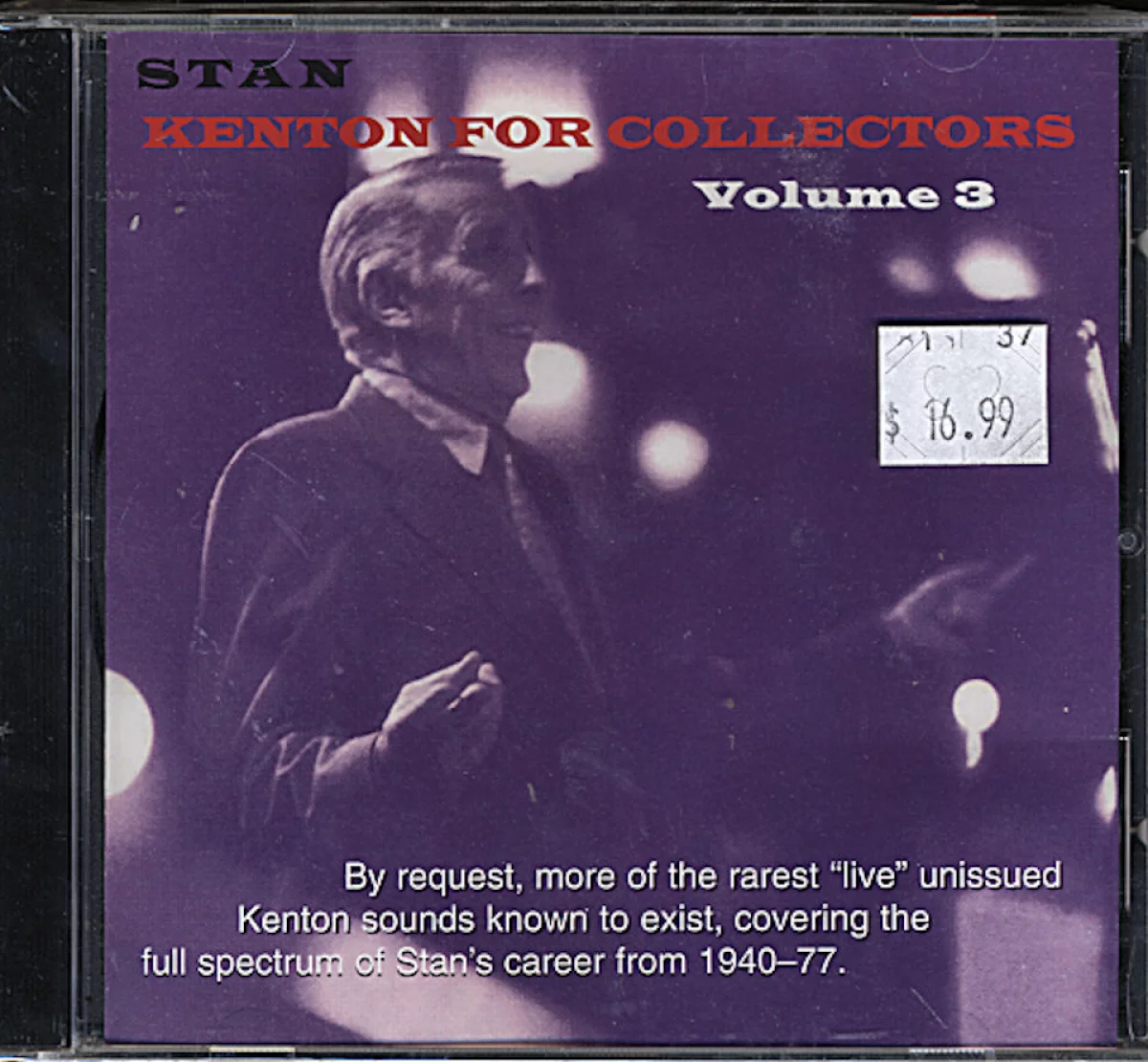 Stan Kenton CD, 2007 at Wolfgang's