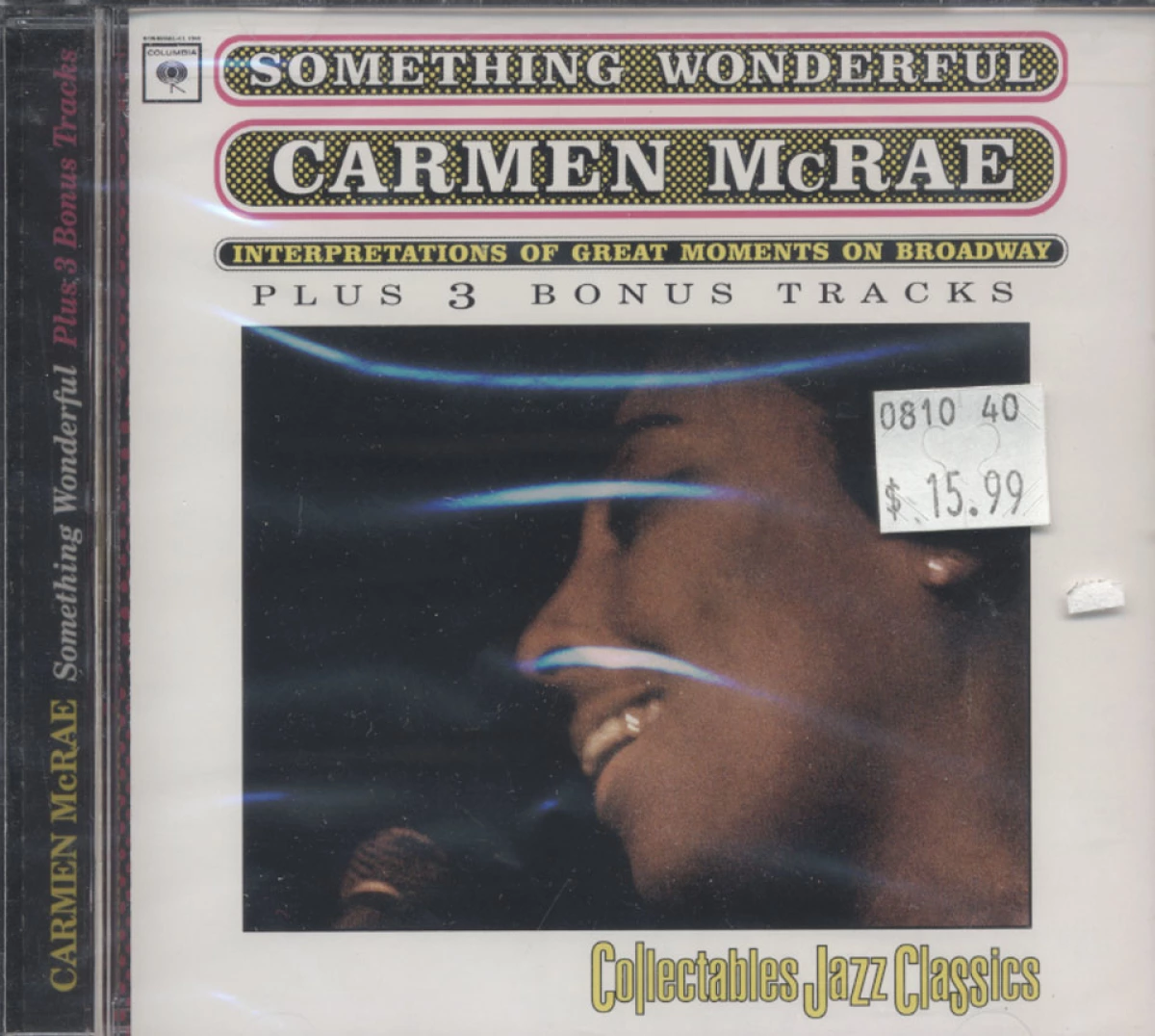 CARMEN McRAE SOMETHING WONDERFUL ジャズレコード - 洋楽